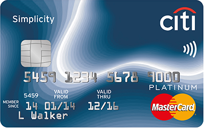 Citi Simplicity Credit Card