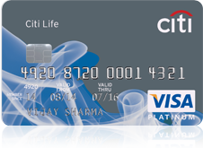 Apply Online for Citi Life Visa Platinum Credit Card and Enjoy Exciting Offers.