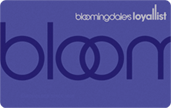 BLOOMINGDALE’S CREDIT CARDS