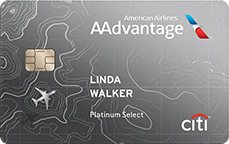 Citi aadvantage platinum select credit card