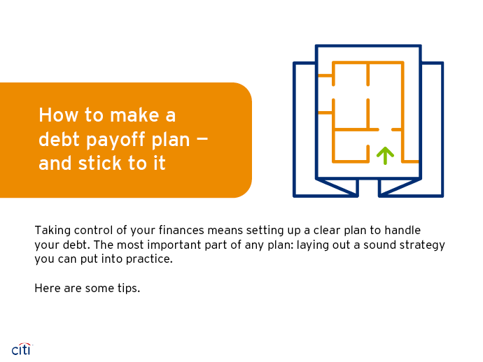 create a plan to help pay off credit card debt citi com credit card payoff plan