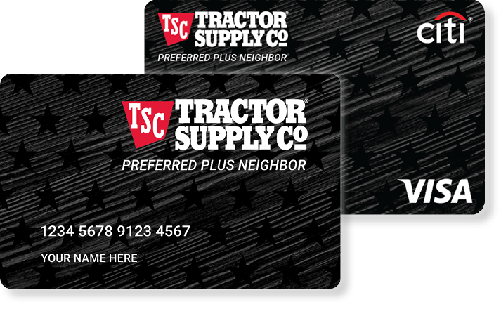 TRACTOR SUPPLY® CREDIT CARDS