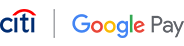 Citi and Google pay logo