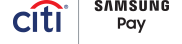 Citi and Samsung pay logo