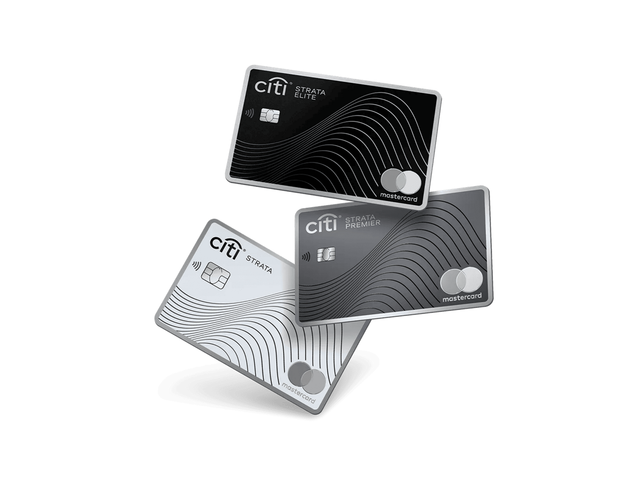 Citi Strata Cards Landing page