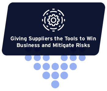 Giving Suppliers the Tools to Win Business and Mitigate Risks