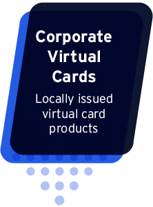 Corporate Virtual Cards - Locally issued virtual card products