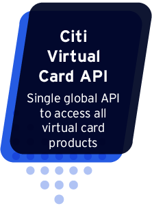 Citi Virtual Card API - Single global API to access all virtual card products
