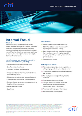 Internal Fraud