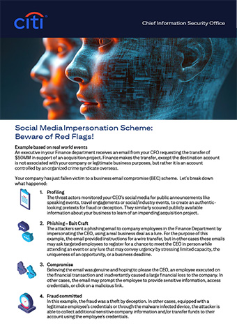 Case Study: Social Media CEO Impersonation
