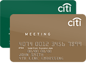 Citi&reg; Meeting Card