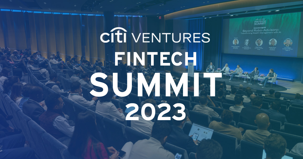Citi Ventures FinTech Summit 2023