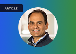 A portrait of Arvind Purushotham
